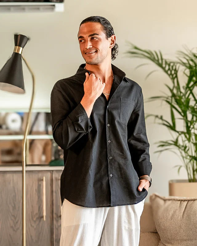 Cape Town – 100% Linen Shirt