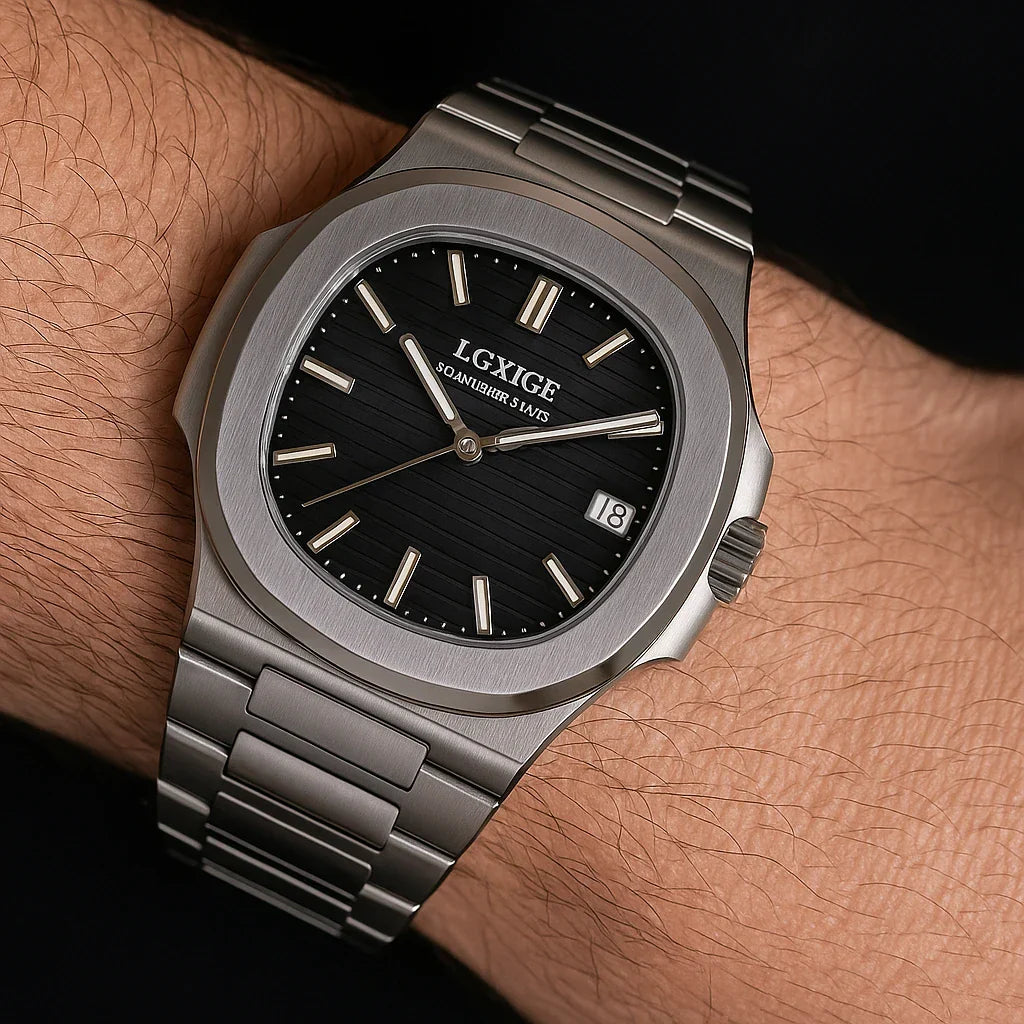 Old Money Black Royal – Stainless Steel Watch